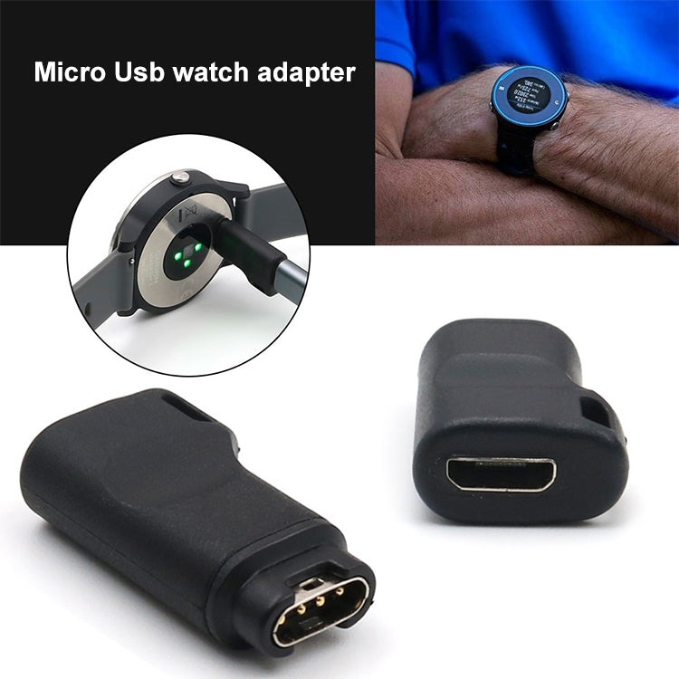 Watch Charging Head Smart Accessories with Type C Adapter For Garmin Fenix 5 / 5x / 5s / 6 / 6X / 6S Pro / Venu, Micro USB