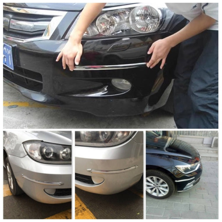 4pcs Car Silicone Anti-collision Strip, Silicone Anti-collision Strip