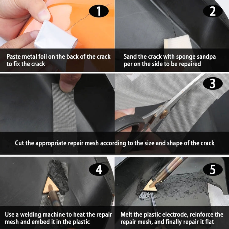 100W Electric Soldering Iron Plastic Welding Machine Car Bumper Repair Plier, AU Plug, AU Plug