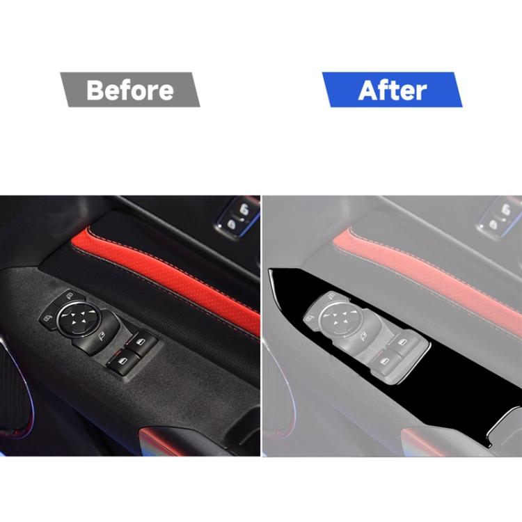 For Ford Mustang 2015-2020 Car Window Lift Decorative Sticker, Right Drive, Window Lift, Right Drive