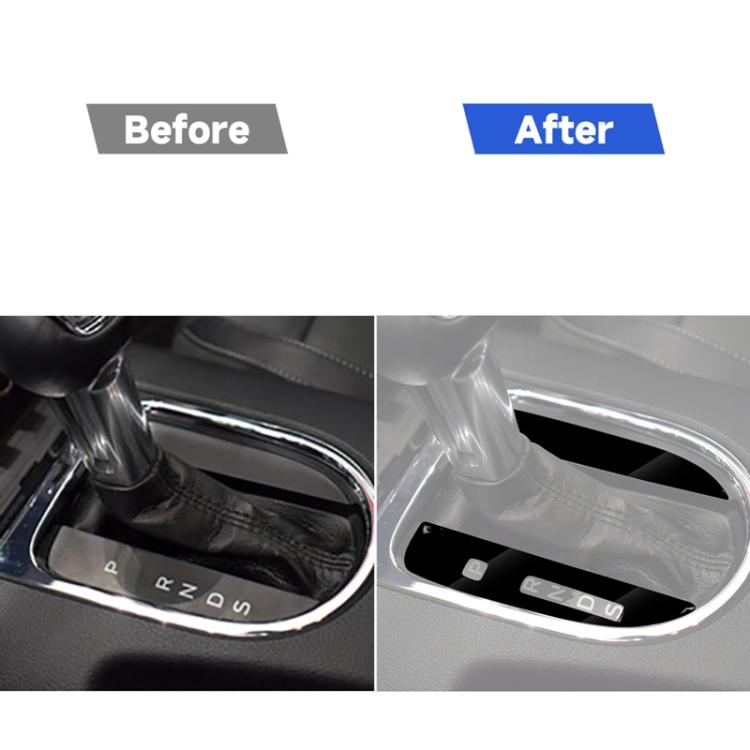 For Ford Mustang 2015-2020 Car Shifter Paddle Decorative Sticker, Left Drive, Shifter Paddle, Left Drive