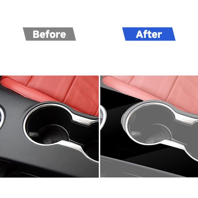 For Ford Mustang 2015-2020 Car Gear Position Panel Decorative Sticker, Left Drive, Gear Position Panel, Left Drive