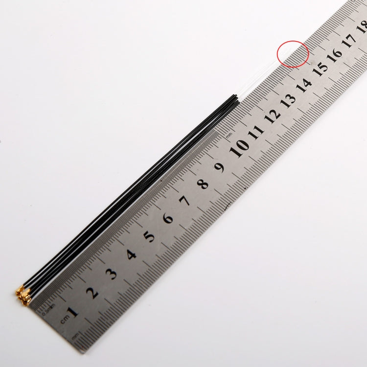 25 PCS iFlight 15cm 2.4G IPEX 4 Port FPV Racing Drone Receiver Antenna Gold Plated Ipex Header For Futaba FlySky Aircraft Receiver Replacement Antenna, Aircraft Receiver