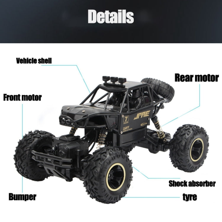 2.4GHz 4WD Double Motors Off-Road Climbing Car Remote Control Vehicle, Model:6255, 6255 (Blue), 6255 (Red)