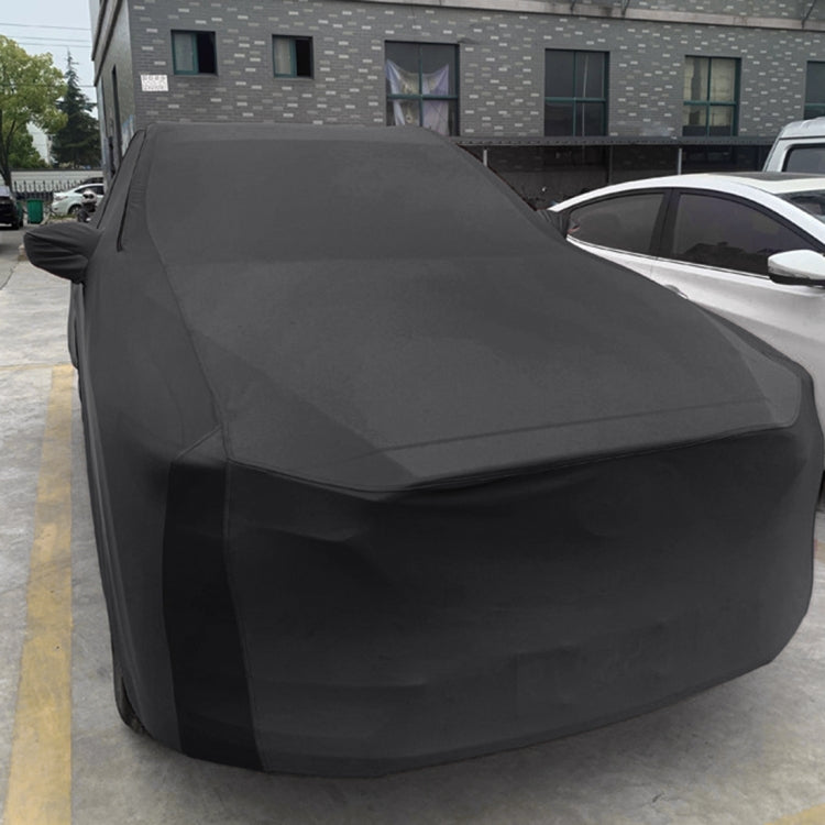 Anti-Dust Anti-UV Heat-insulating Elastic Force Cotton Car Cover for SUV, Size: L, 4.78m~5.04m, Size: L, 4.78m~5.04m