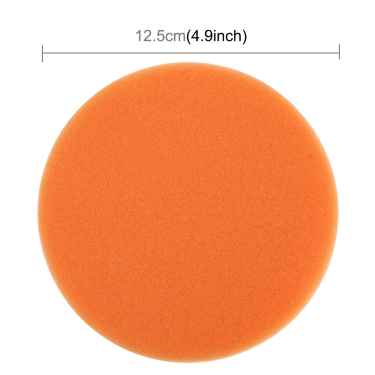 2 PCS Car Wax Sponge Round Shape Sponge High-density Waxing Sponge,Size:12.5 x 12.5cm, 12.5 x 12.5cm