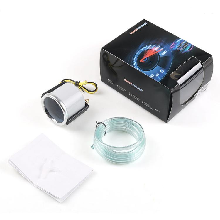 52mm 12V Universal Car Modified LED Blue Light Turbo Boost Gauge, LED Blue Light