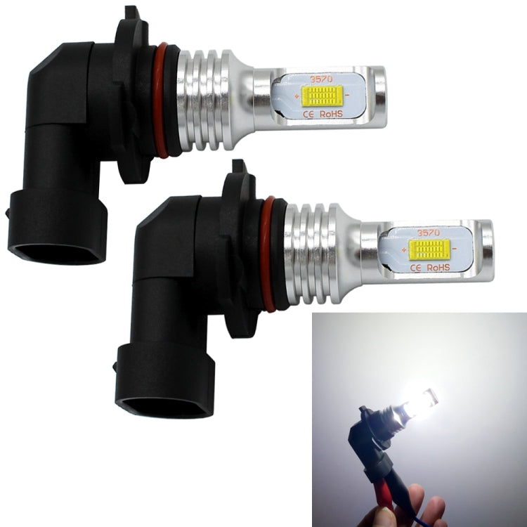 2 PCS 9006 HB4 72W 1000LM 6000-6500K Super Bright White Light Car Fog LED Bulbs, DC 12-24V, 9006/HB4, 9006 HB4