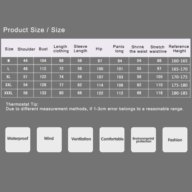 Adult Split Reflective Raincoats Rain Pants Cleaners Waterproof Clothes Labor Insurance Safety Sanitation Suits, Size: 3XL, Size: 3XL