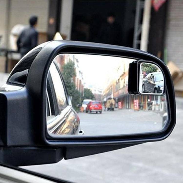 3R-015 2 PCS Car Blind Spot Rear View Wide Angle Mirror, Diameter: 5cm, 3R-015 (Black)