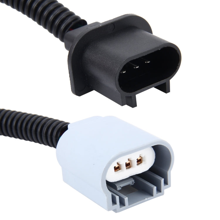 2 PCS H13 Car HID Xenon Headlight Male to Female Conversion Cable with Ceramic Adapter Socket, 9004/9007