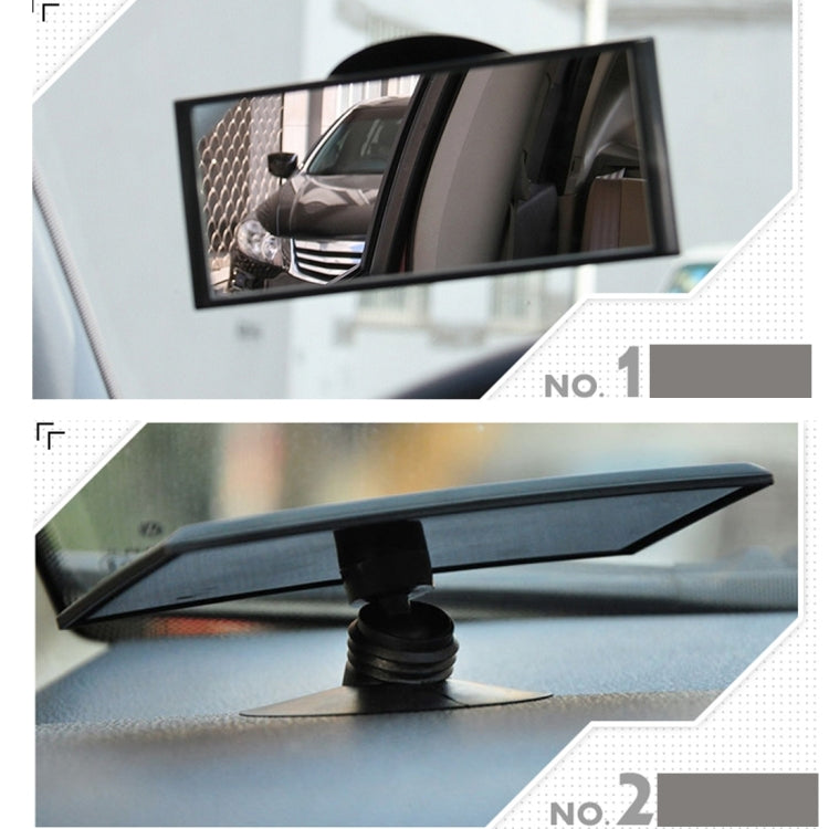 3R 3R-125 Car Auto 360 Degree Adjustable Interior Windshield Blind Spot Mirror with Two Sucking Cup Holder, 3R-125