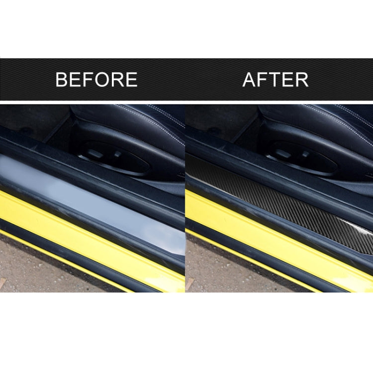 2 PCS Car Carbon Fiber Welcome Pedal Decorative Sticker for Chevrolet Camaro 2017-2019, Welcome Pedal