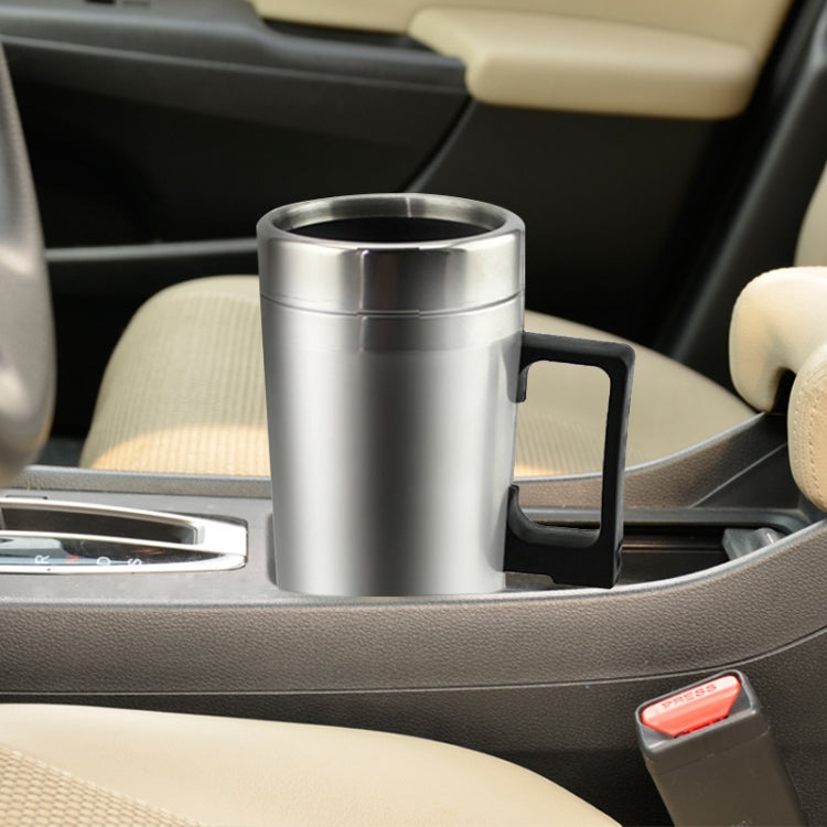 DC 12V Stainless Steel Car Electric Kettle Heated Mug Heating Cup with Charger Cigarette Lighter, Capacity: 300ML, DC 12V