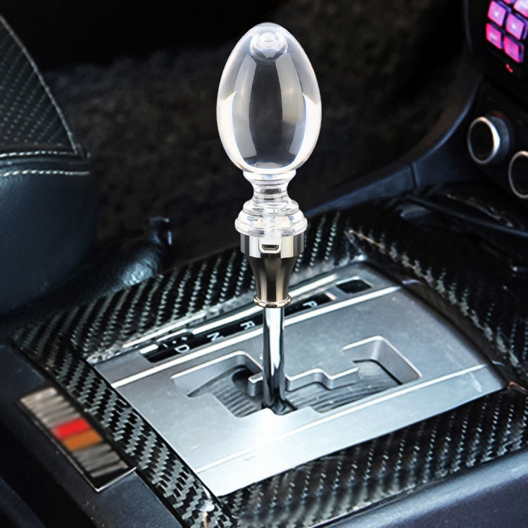Universal Car Egg Shaped Crystal Gear Head Gear Shift Knob with Light, 5