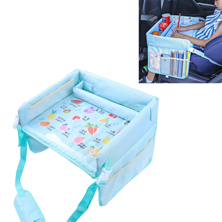 Children Waterproof Dining Table Toy Organizer Baby Safety Tray Tourist Painting Holder (Pink Food), CRP0968A, CRP0968B, CRP0968C, CRP0968D, CRP0968E, CRP0968F