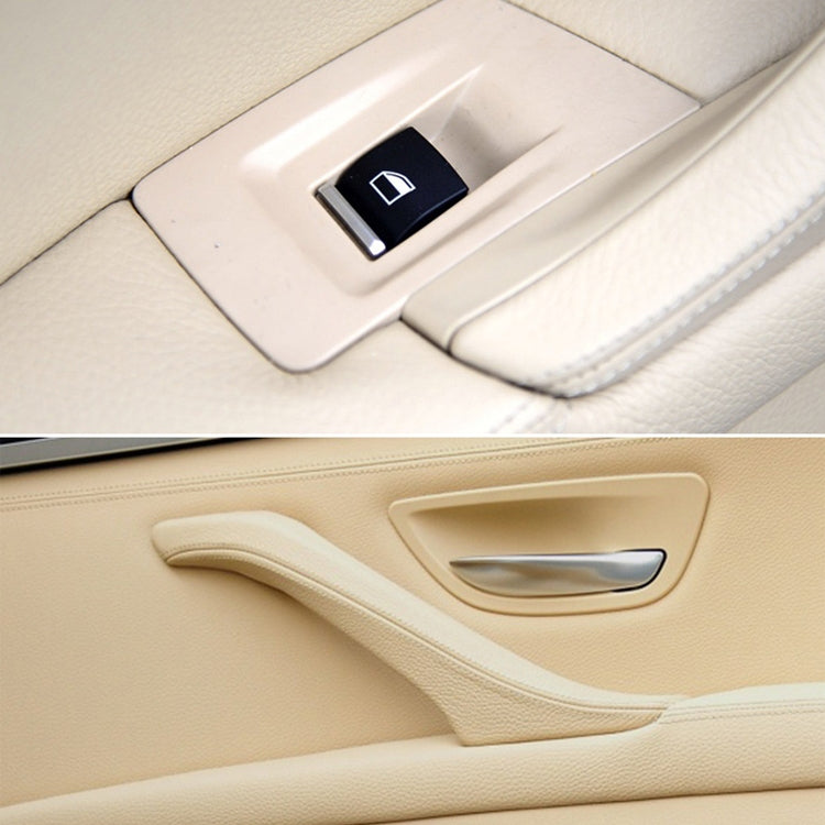 Car Standard Version Inside Doors Handle Pull Trim Cover 5141 7225 873 for BMW F10 F18, Left Driving, Standard Version (Black), Standard Version (Dark Coffee), Standard Version (Beige White), Standard Version (Grey), Standard Version (Beige)
