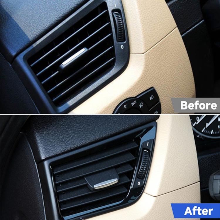 Car Right Side Air Conditioner Vent Panel for BMW X1, Left Driving(Color: Bright), Right Side (Color: Matte), Right Side (Color: Bright)