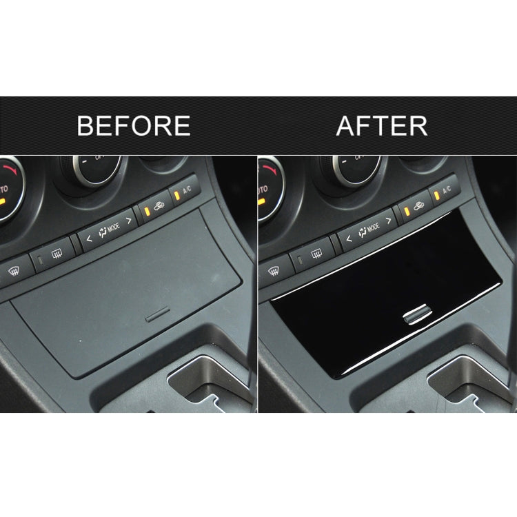 For Mazda 3 Axela 2010-2013 Car Cigarette Lighter Cover Decorative Sticker, Left and Right Drive Universal, Cigarette Lighter Cover