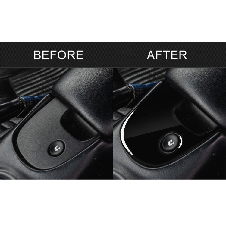 For Chevrolet Corvette C5 1998-1999 Car Lower Console A Decorative Sticker, Left Drive, Lower Console A