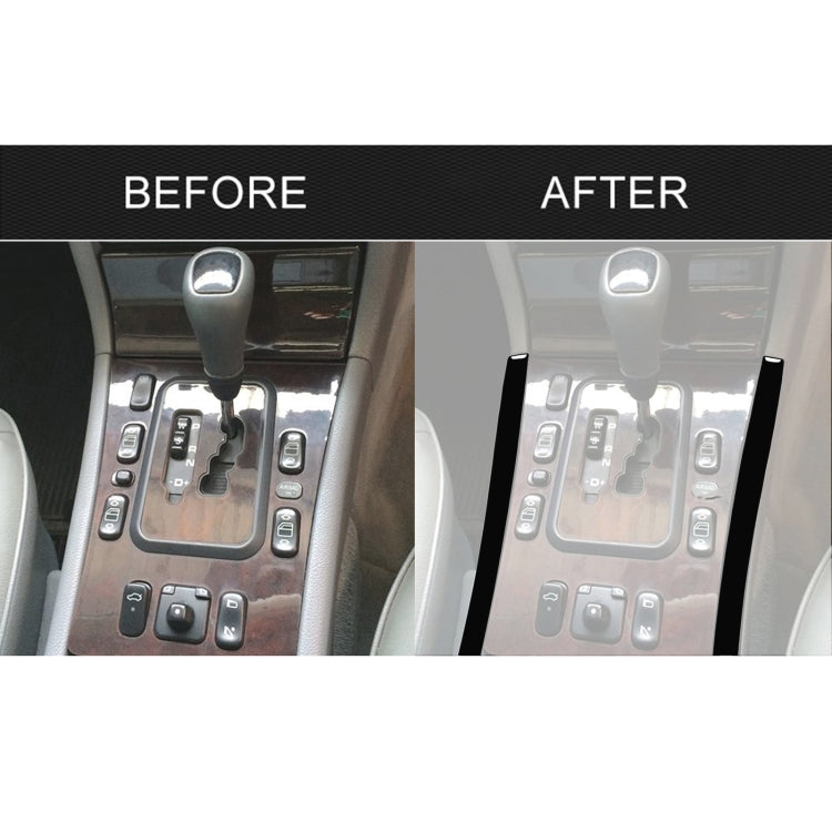 For Mercedes-Benz E-Class W210 1996-2002 Car Gear Decorative Sticker, Left and Right Drive Universal, Gear