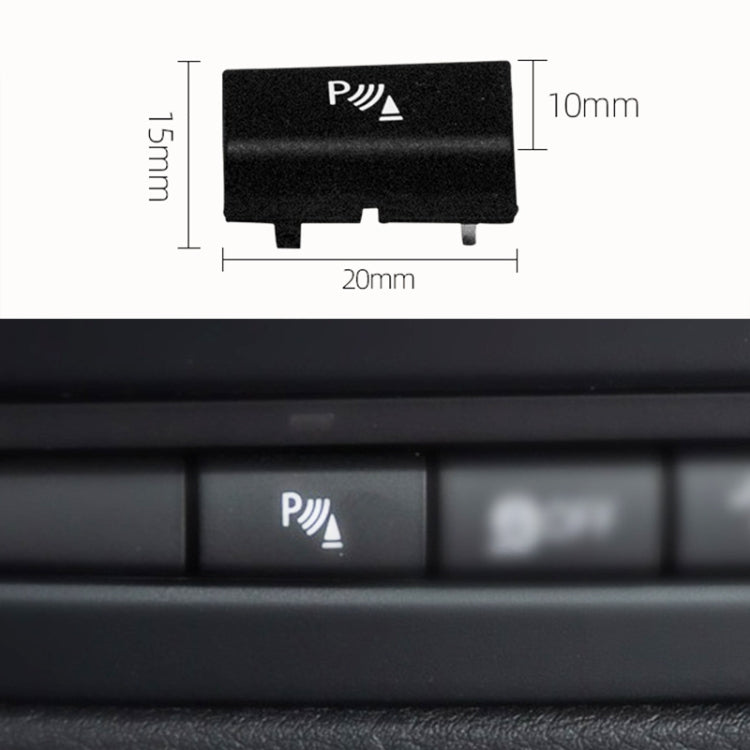 Car Radar P Button Electric Eye Switch Button for BMW E70 / E71, Left and Right Drive Universal, For BMW E70 / E71