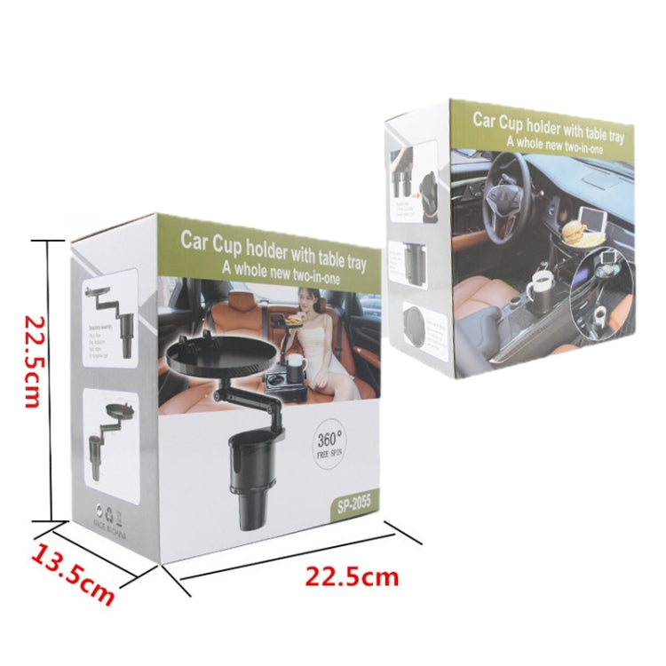 Car 360 Degree Rotation Water Cup Holder Multi-functional Dining Table, Multi-functional Dining Table
