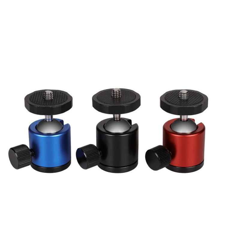 Mini 360 Degree Rotation Panoramic Metal Ball Head for DSLR & Digital Cameras, Blue, Red, Black