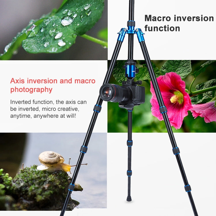 TRIOPO Oubao A-688 Adjustable Portable Aluminum Alloy Tripod with Ball Head for SLR Camera, A-688