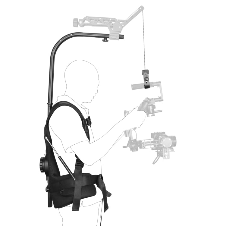 YELANGU B1 Stabilizer Vest Camera Support System for DSLR & DV Cameras, Load: 1-8kg, Load: 1-8kg
