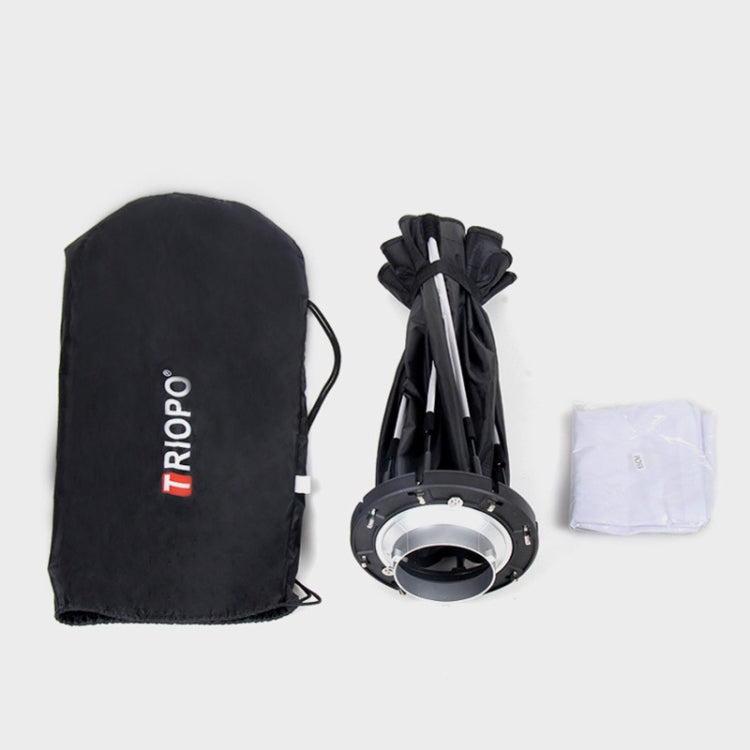 TRIOPO K2-65 65cm Speedlite Flash Octagon Parabolic Softbox Bowens Mount Diffuser, K2-65