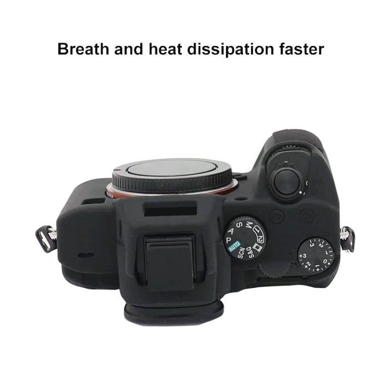 For Sony A7S III / A7S3 Soft Silicone Protective Case, For Sony A7S III / A7S3