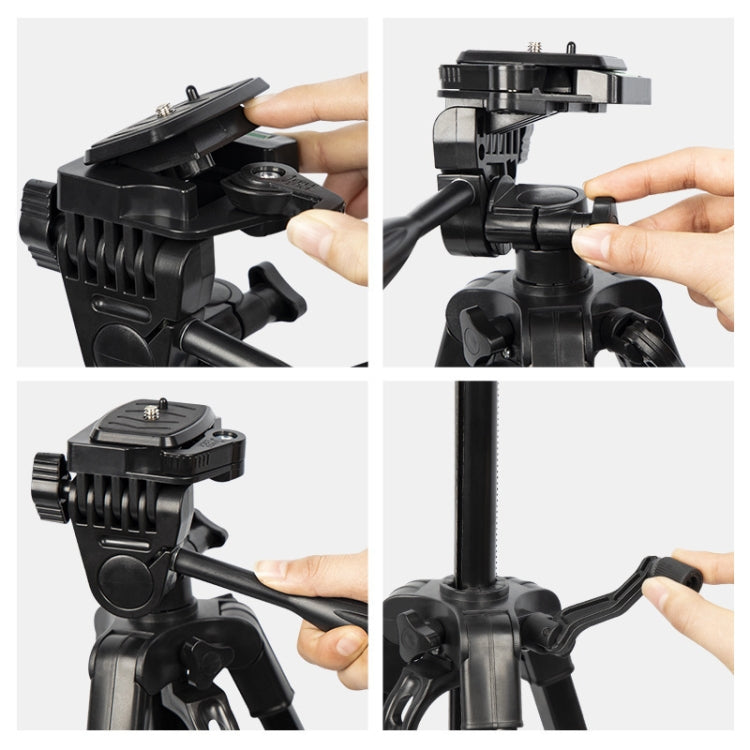 3366 Quality 1.4m Portable Phone Live Selfie Tripod DV SLR Camera Stand, 3366 Quality 1.4m