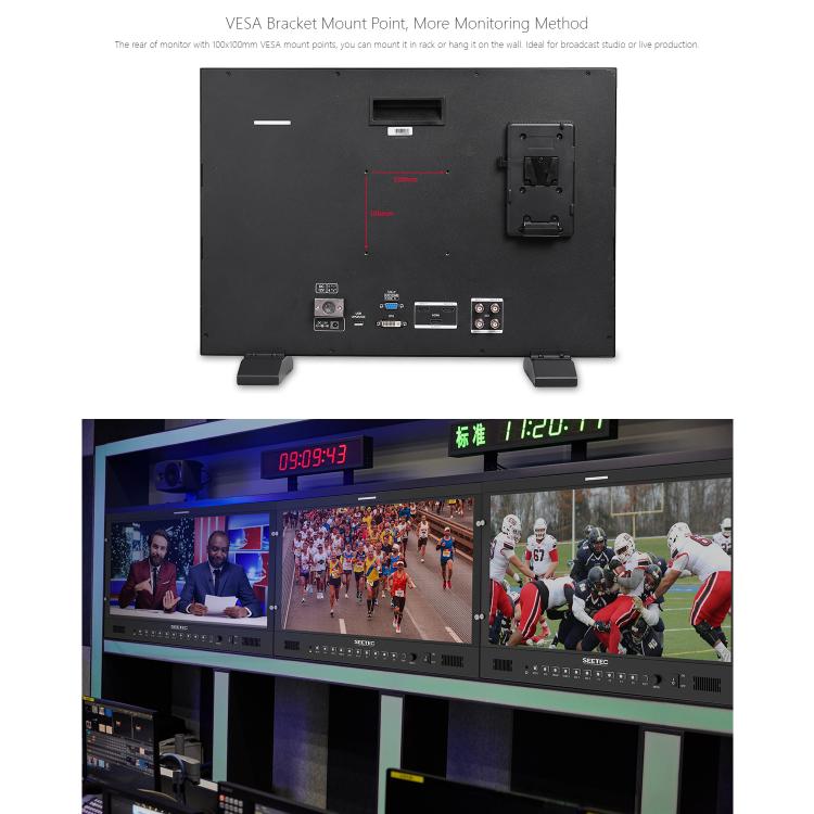 SEETEC P215 PRO 21.5 inch 1000nit High Bright Broadcast Monitor Full HD 1920x1080Monitor, P215 PRO
