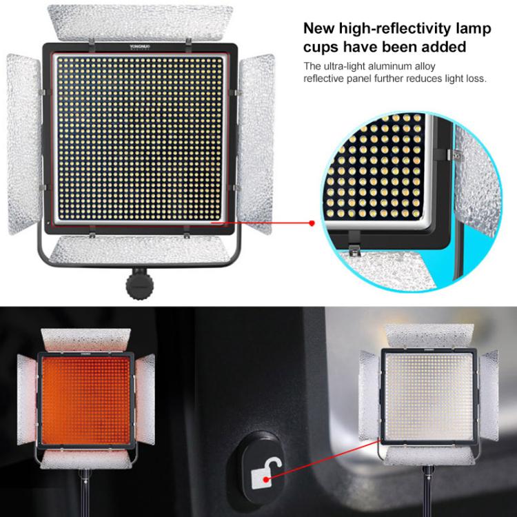 YONGNUO YN900 II 900pcs LED Illumination Dimming Studio 3200-5600K Video Light, YN900 II