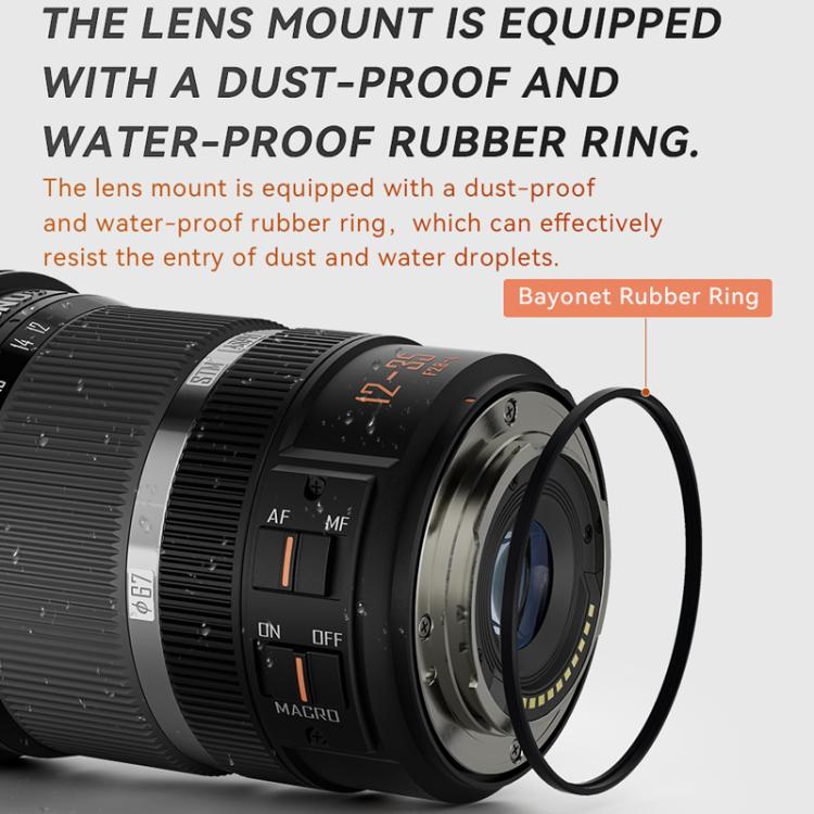 YONGNUO YN12-35mm F2.8-4M M4/3 Mount Standard Zoom Lens with Macro Function, YN12-35mm F2.8-4M