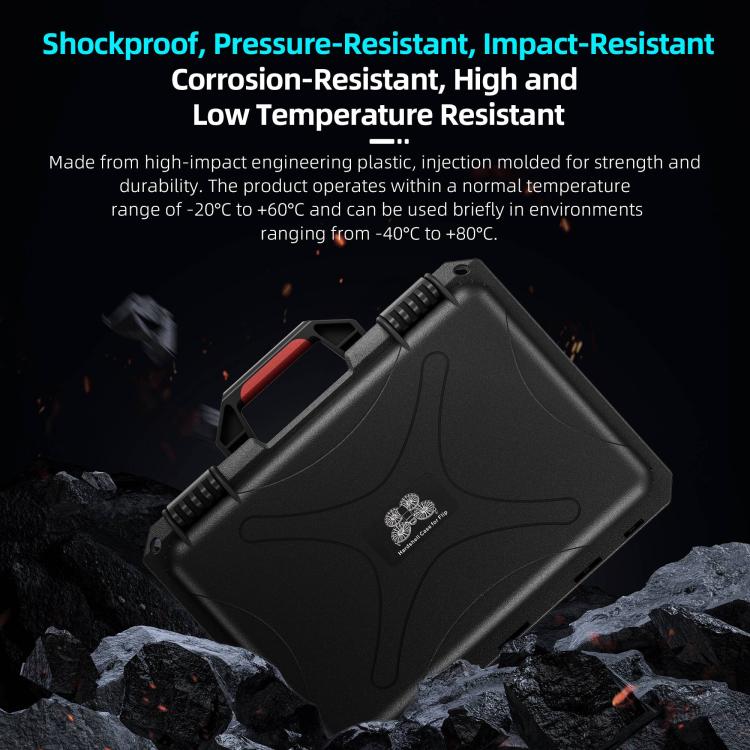 For DJI Flip STARTRC Waterproof ABS Suitcase Storage Box, ForDJI Flip