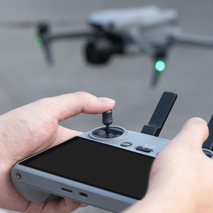 For DJI RC / RC 2 / RC Pro 2 2pcs STARTRC Foldable Metal Joystick Thumb Rocker, For DJI RC / RC 2 / RC Pro 2