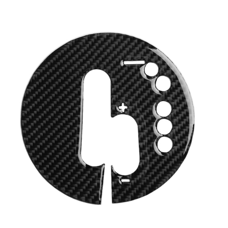 Car Carbon Fiber Manual Transmission Panel Decorative Sticker for Nissan 370Z Z34 2009-, Manual Transmission Left Drive, Manual Transmission Right Drive
