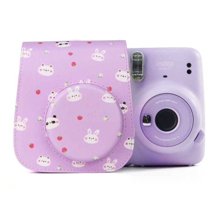 Painted Series Camera Bag with Shoulder Strap for Fujifilm Instax mini 11, For Fujifilm Instax mini 11(Fantasy Cloud), For Fujifilm Instax mini 11(Blue Pastel), For Fujifilm Instax mini 11(Oil Paint), For Fujifilm Instax mini 11(Shining Starry Sky)...