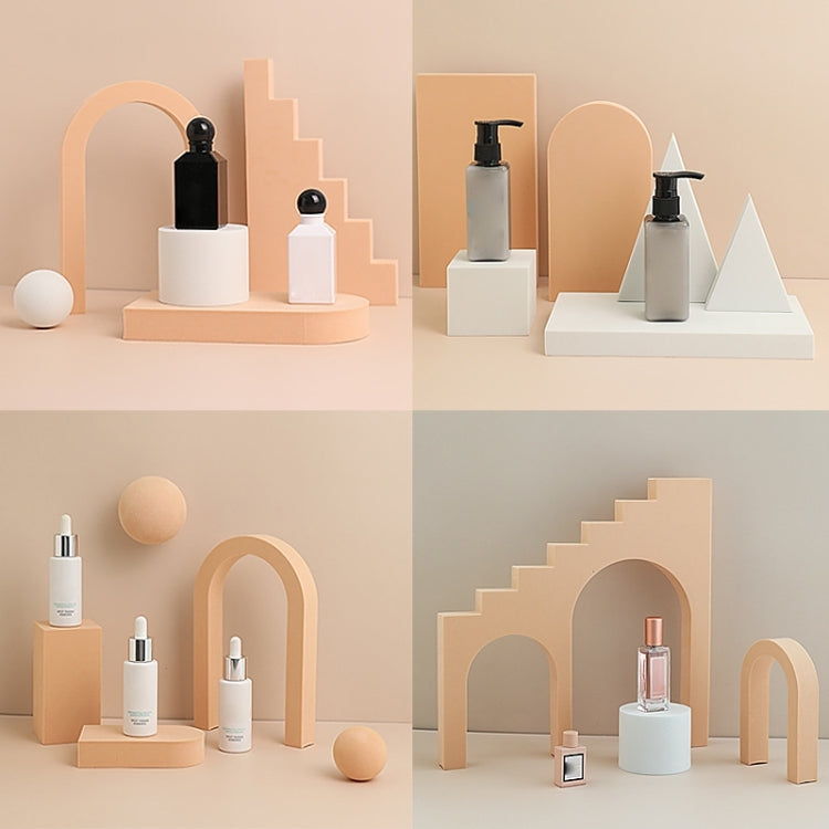 Geometric Cube Solid Color Photography Photo Background Table Shooting Foam Props, Round Combo Kits, Cuboid Doo, 7.6 x 6cm Cylinder, 18 x 2cm Hexagon, 2 x Triangles Combo Kits, 7cm Round Ball + 5cm Round Ball, 7 x 7 x 6cm Cuboid, Cube Embedded Combo Kits