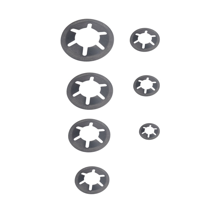 A5707 280 PCS Torx Bearing Clamp Retaining Ring Manganese Steel Quick Speed Locking Washer, A5707