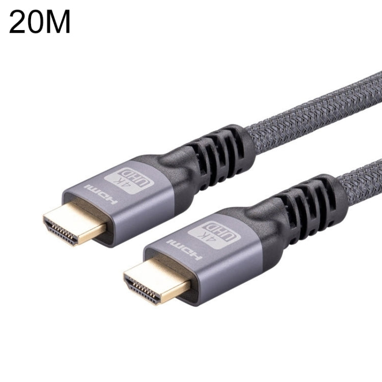 HDMI 2.0 Male to HDMI 2.0 Male 4K Ultra-HD Braided Adapter Cable, 1m, 1.5m, 2m, 3m, 5m, 6m, 8m, 10m, 12m, 15m, 18m, 20m