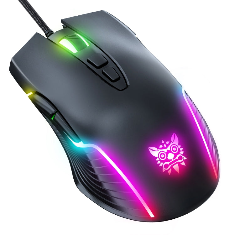 ONIKUMA CW905 RGB Lighting Wired Mouse, CW905 Wired Mouse(White), CW905 Wired Mouse(Pink), CW905 Wired Mouse(Black)