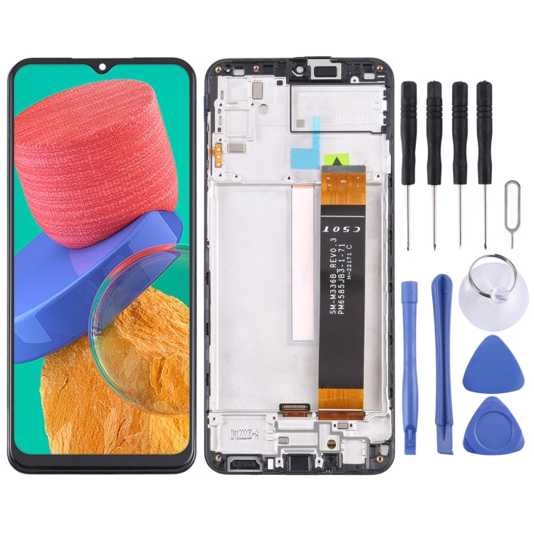 Original LCD Screen and Digitizer Full Assembly with Frame, For Samsung Galaxy A73 5G SM-A736B, For Samsung Galaxy A53 5G SM-A536B, For Samsung Galaxy A13 5G SM-A136U, For Samsung Galaxy A12 Nacho, For Samsung Galaxy A23 SM-A235F...