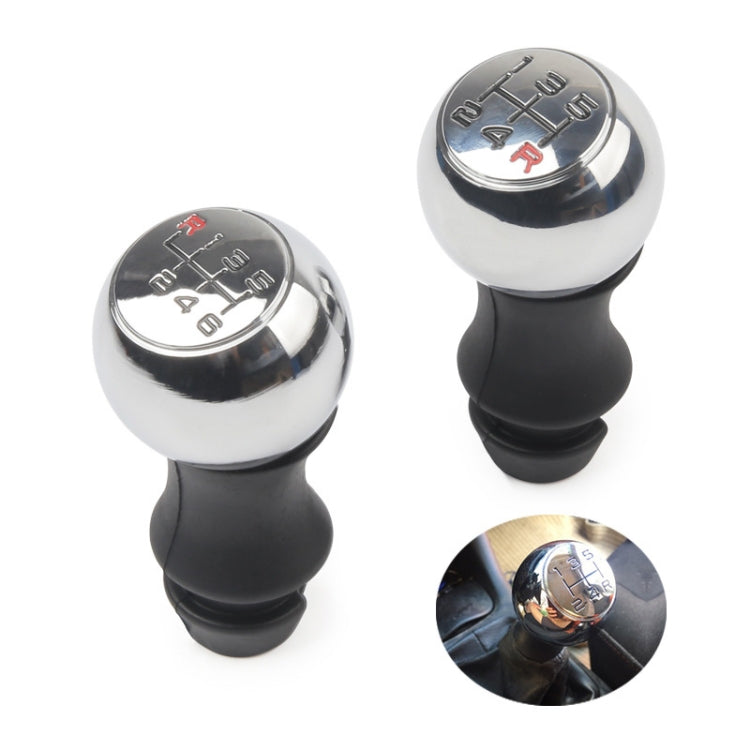 MR-9017 Car Modified Gear Stick Shift Knob Head for Peugeot, 5 Speed Black, 5 Speed Red, 5 Speed Black Red