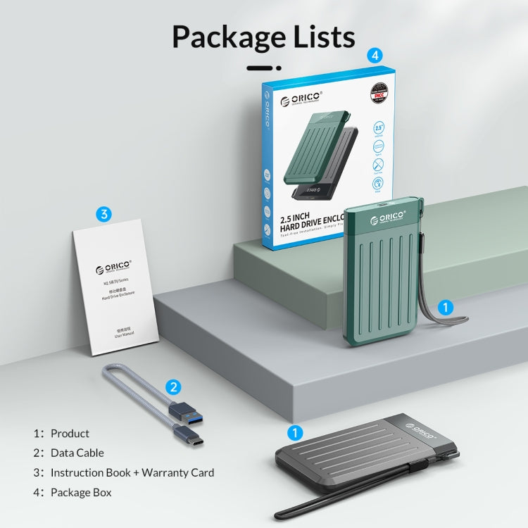 ORICO 2.5 inch USB 3.0 Micro-B Hard Drive Enclosure