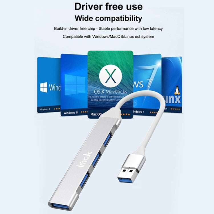 imak 4 in 1 Multifunctional Docking Station HUB, USB-C / Type-C, USB