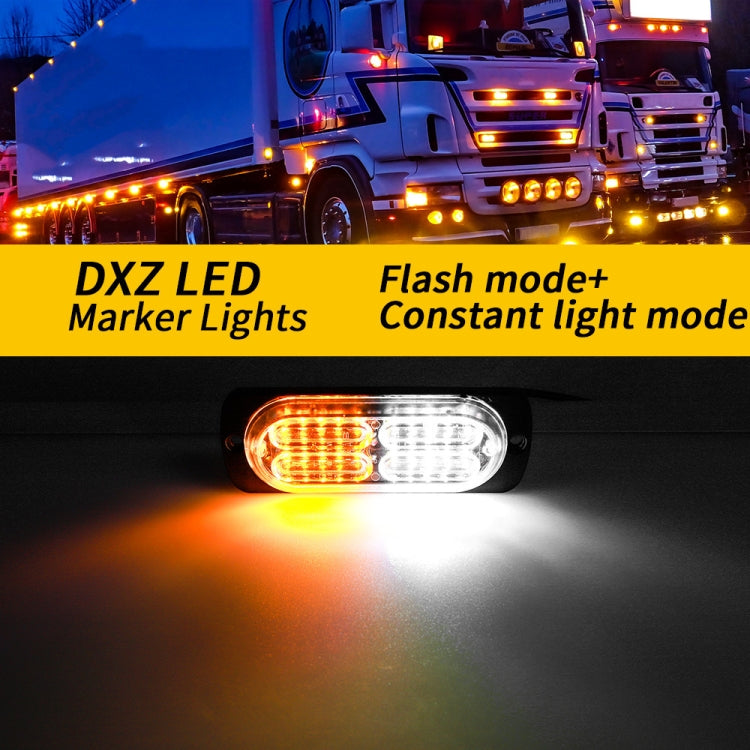 2pcs DC12-24V 3.2W Car 20LED Ultra-thin Strobe Light, 20LED