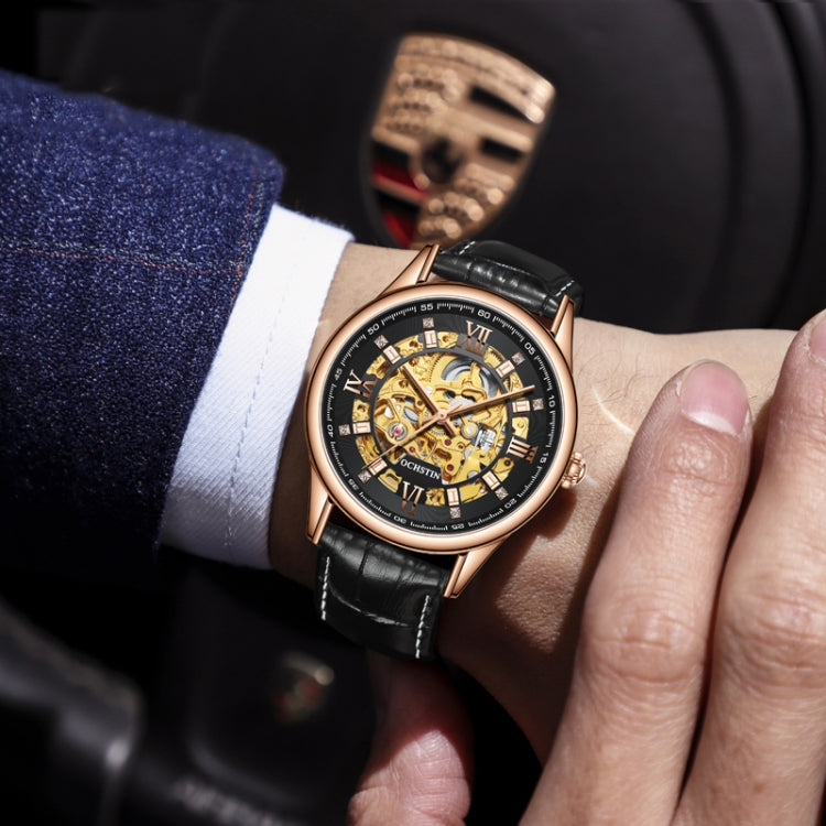 OCHSTIN 6020D Masterpiece Hollow Mechanical Men Watch